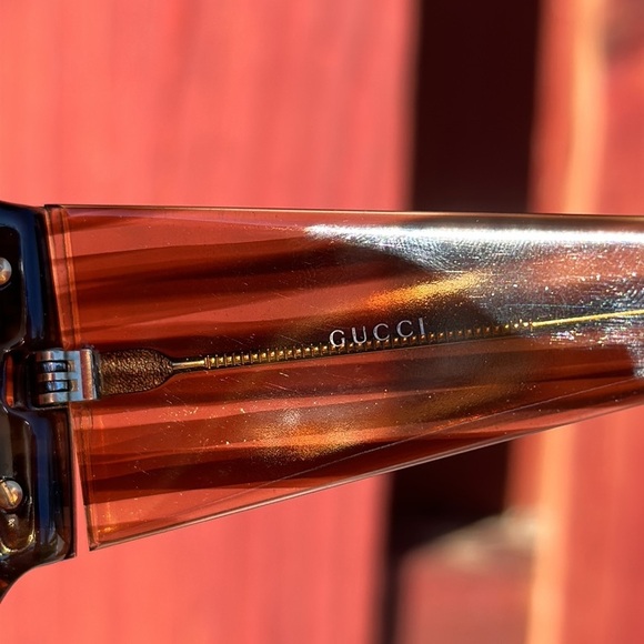 Gucci Y2K Women Oversized Sunglasses Vintage Gucci Designer Retro Sunglass main image 5